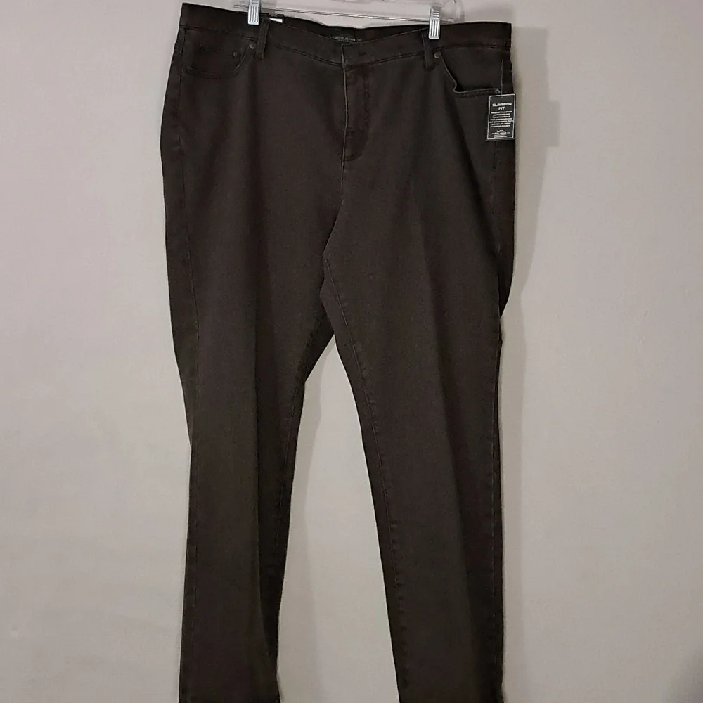 Lauren Ralph Lauren Women's Size 22W Slimming Modern Straight Jeans - Picture 1 of 11